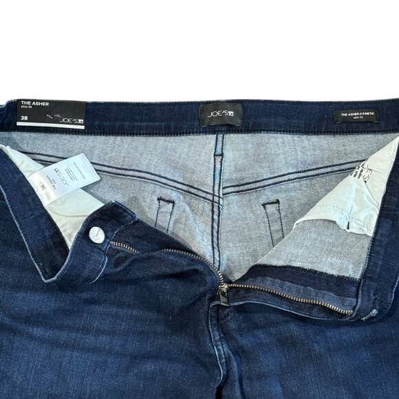 NWT! Joe's Jeans The Asher Slim Fit Kinetic Luxe Jeans - Size 38 x 34 - Picture 9 of 13